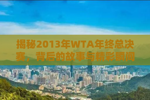 揭秘2013年WTA年终总决赛，背后的故事与精彩瞬间