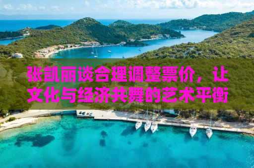 张凯丽谈合理调整票价，让文化与经济共舞的艺术平衡术